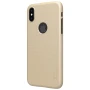 Nillkin Super Frosted Shield Matte cover case for Apple iPhone XS, iPhone X (with LOGO cutout) order from official NILLKIN store